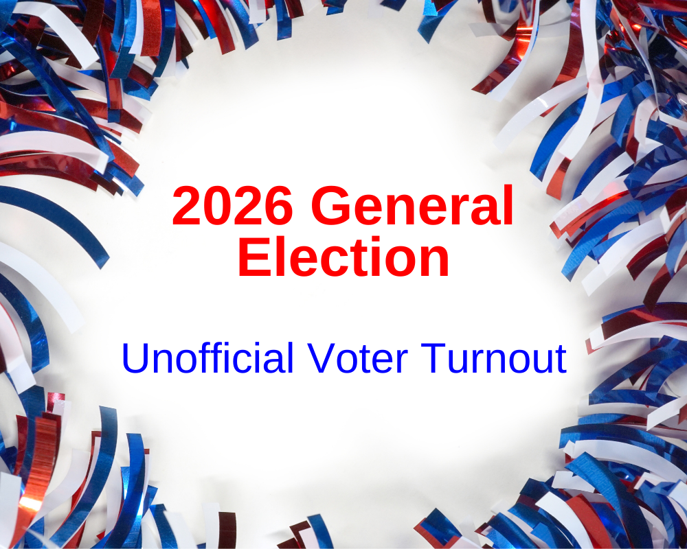 2026 General Election Unofficial Turnout
